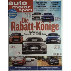 auto motor & sport Heft 2 / 2 Januar 2020 - Die Rabatt Könige