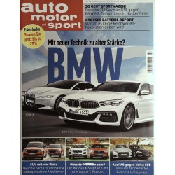 auto motor & sport Heft 2 / 3 Januar 2019 - BMW neue Technik