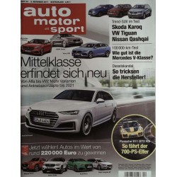 auto motor & sport Heft 24 / 9 November 2017 - Mittelklasse