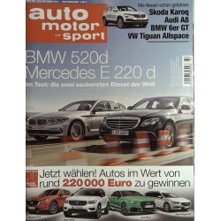 auto motor & sport Heft 22 / 12 Oktober 2017 - Saubere Diesel