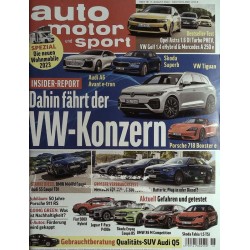 auto motor & sport Heft 18 / 11 August 2022 - VW Konzern