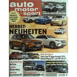 auto motor & sport Heft 19 / 25 August 2022 - Herbst Neuheiten