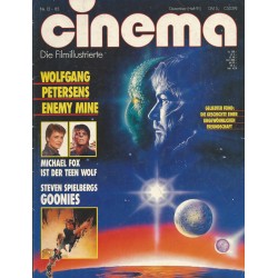 CINEMA 12/85 Dezember 1985 - Wolfgang Petersens Enemy Mine