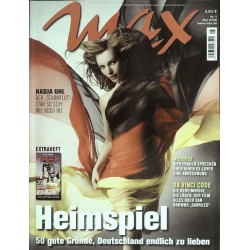 Max Magazin Nr.5 / Mai 2006 - Nadja Uhl