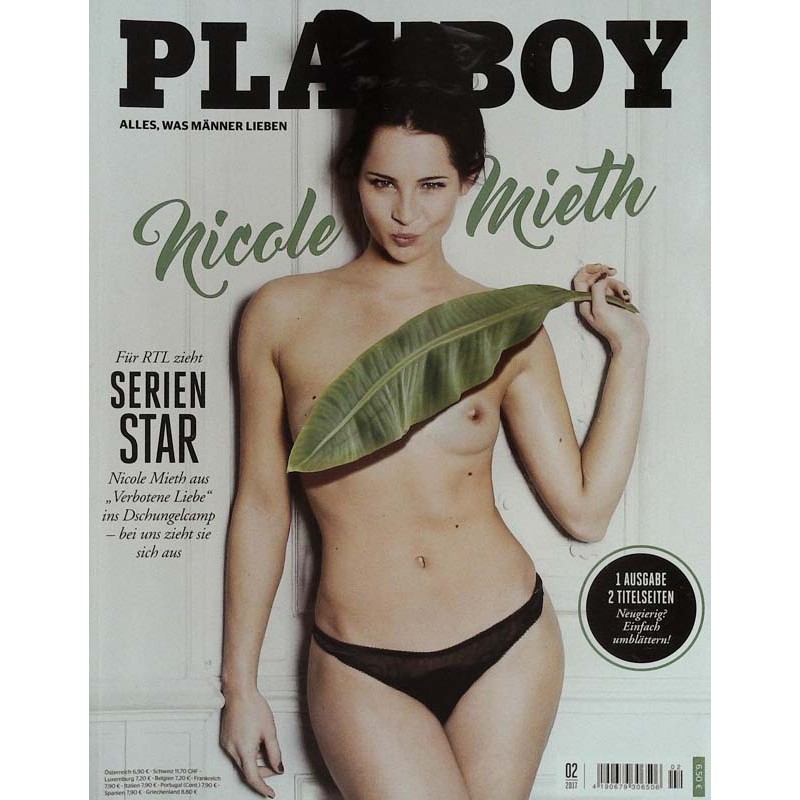 Playboy Nr.2 / Februar 2017 - Nicole Mieth