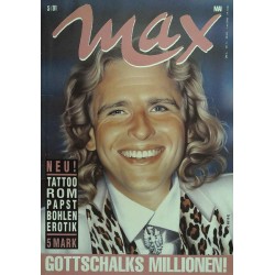 Max Magazin Nr.5 / Mai 1991 - Thomas Gottschalks Millionen