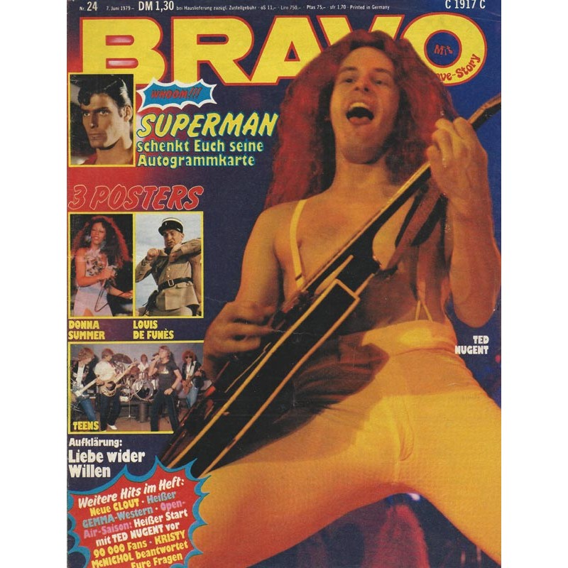 BRAVO Nr.24 / 7 Juni 1979 - Ted Nugent