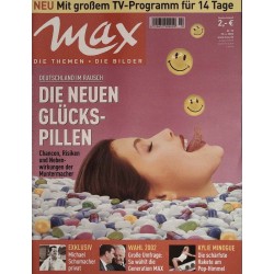 Max Magazin Nr.10 / 25 April 2002 - Die neuen Glückspillen