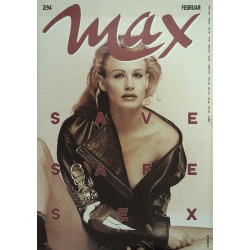 Max Magazin Nr.2 / Februar 1994 - Save, Safe, Sex