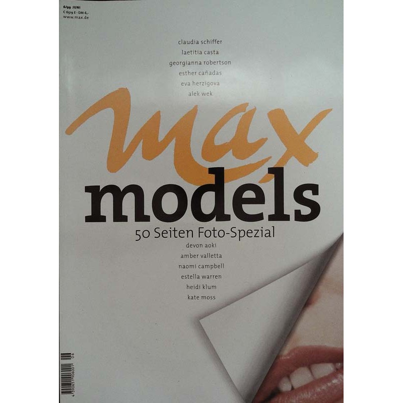 Max Magazin Nr.6 / Juni 1999 - Models