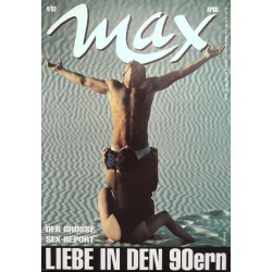 Max Magazin Nr.4 / April 1993 - Liebe in den 90ern