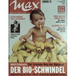 Max Magazin Nr.19 / 6 September 2001 - Der Bio-Schwindel