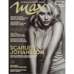 Max Magazin Nr.11 / November 2006 - Scarlett Johansson
