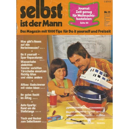 Selbst ist der Mann 11/75 November 1975 - Weihnachtsbasteleien