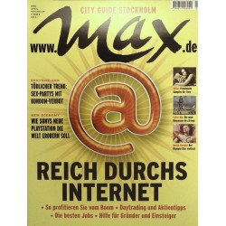 Max Magazin Nr.4 / April 2000 - Reich durchs Internet