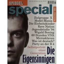 Spiegel Special Nr.11 / November 1994 - Die Eigensinnigen