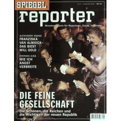 Spiegel Reporter Nr.9 / September 2000 - Die feine Gesellschaft