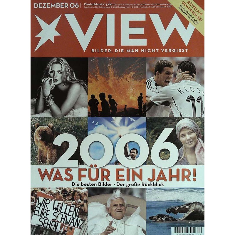 stern View Nr.12 / Dezember 2006 - Was für ein Jahr!