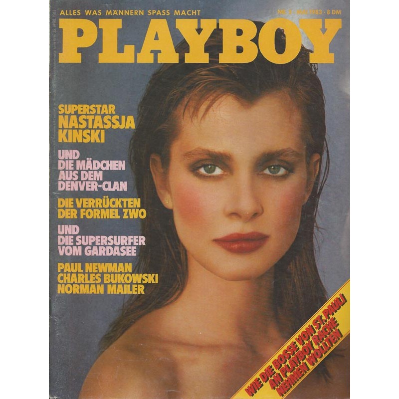 Playboy Nr.5 / Mai 1983 - Nastassja Kinski