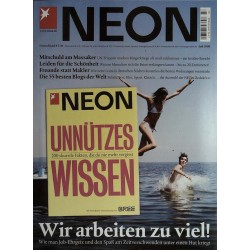 stern Neon Nr.7 / Juli 2008 - Wir arbeiten zu viel!