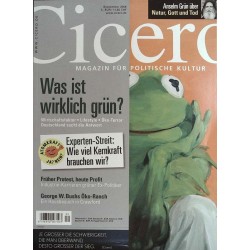 Cicero / September 2008 - Was ist wirklich grün?