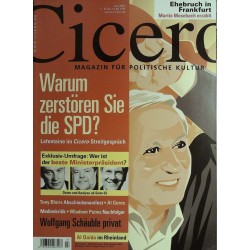 Cicero / Juli 2007 - Warum zerstören Sie die SPD?