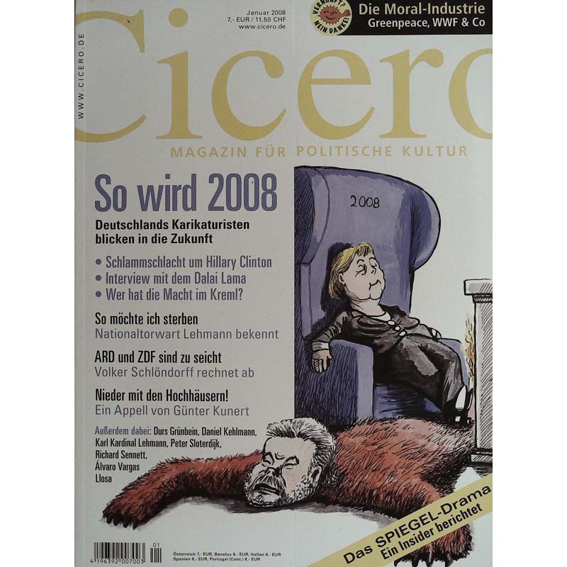 Cicero / Januar 2008 - So wird 2008