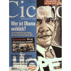 Cicero / Dezember 2008 - Wer ist Obama wirklich?
