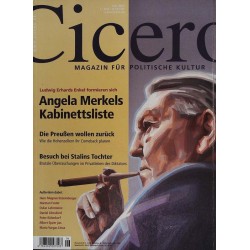 Cicero / Juni 2005 - Angela Merkels Kabinettsliste