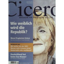 Cicero / September 2005 - Wie weiblich wird die Republik?