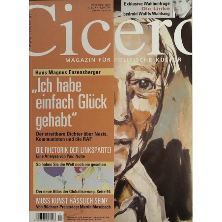 Cicero / November 2007 - Hans Magnus Enzensberger