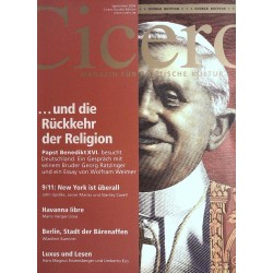 Cicero / September 2006 - Papst Benedikt XVI