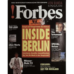 Forbes Nr. 2/Februar von 1992 - Inside Berlin