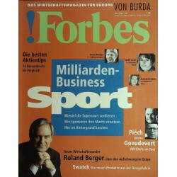 Forbes Nr. 6/Juni von 1992 - Milliarden Business Sport