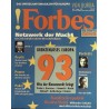 Forbes Nr. 1/Januar von 1993 - Grenzenloses Europa