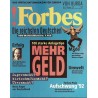 Forbes Nr. 11/November von 1992 - Mehr Geld