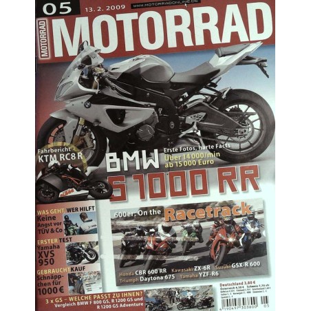 Das Motorrad Nr.5 / 13 Februar 2009 - BMW S 1000 RR