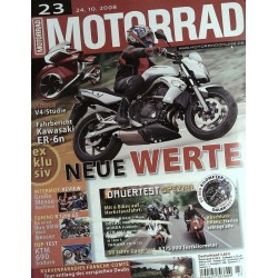 Das Motorrad Nr.23 / 24 Oktober 2008 - Neue Werte