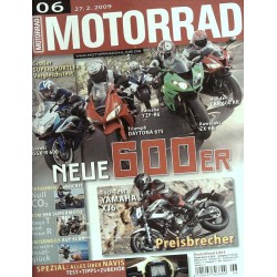 Das Motorrad Nr.6 / 27 Februar 2009 - Neue 600er