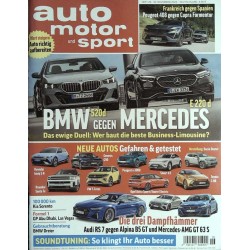 auto motor & sport Heft 26 / 30 November 2023 - BMW vs. Mercedes