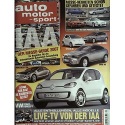 auto motor & sport Heft 20 / 12 September 2007 - Exklusiv IAA