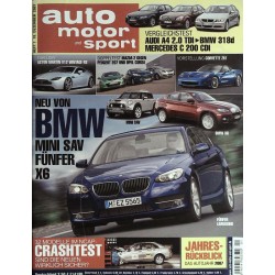 auto motor & sport Heft 1 / 19 Dezember 2007 - Neu von BMW