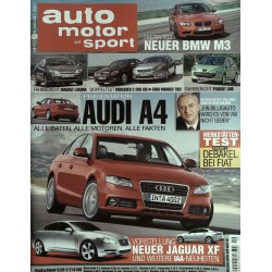 auto motor & sport Heft 19 / 29 August 2007 - Audi A4