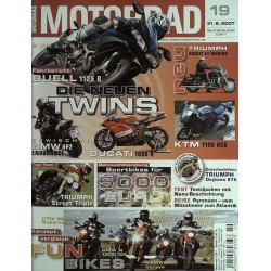 Das Motorrad Nr.19 / 31 August 2007 - Die neuen Twins