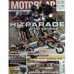 Das Motorrad Nr.3 / 18 Januar 2008 - Hitparade Top of Pop