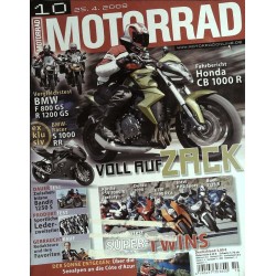 Das Motorrad Nr.10 / 25 April 2008 - Voll auf Zack