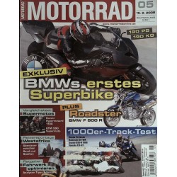 Das Motorrad Nr.5 / 15 Februar 2008 - BMW Superbike