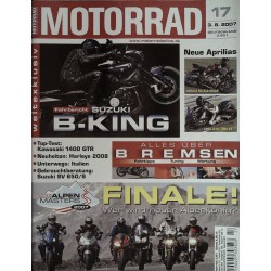 Das Motorrad Nr.17 / 3 August 2007 - Suzuki B-King