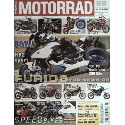 Das Motorrad Nr.22 / 12 Oktober 2007 - Furios top News