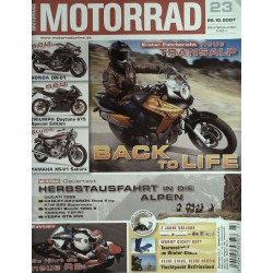 Das Motorrad Nr.23 / 26 Oktober 2007 - Neue Transalp